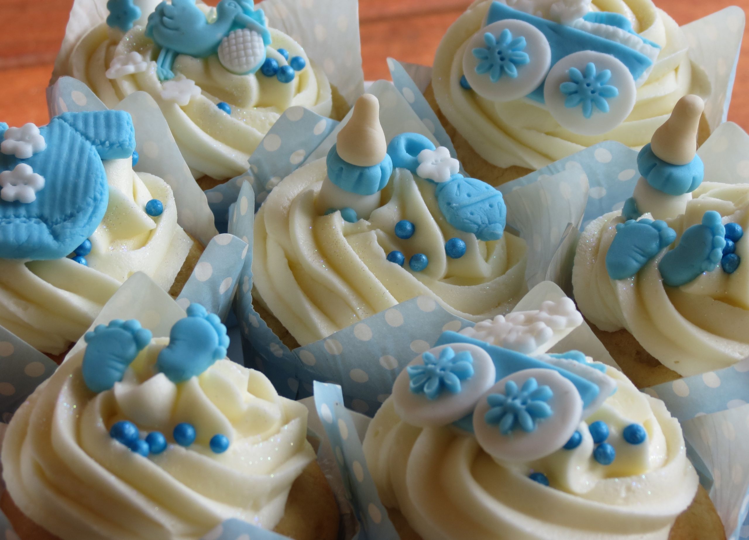 Baby Shower Cupcakes for Boys Fresh Baby Shower Cupcakes for A Baby Boy Baby Boy Cupcakes
