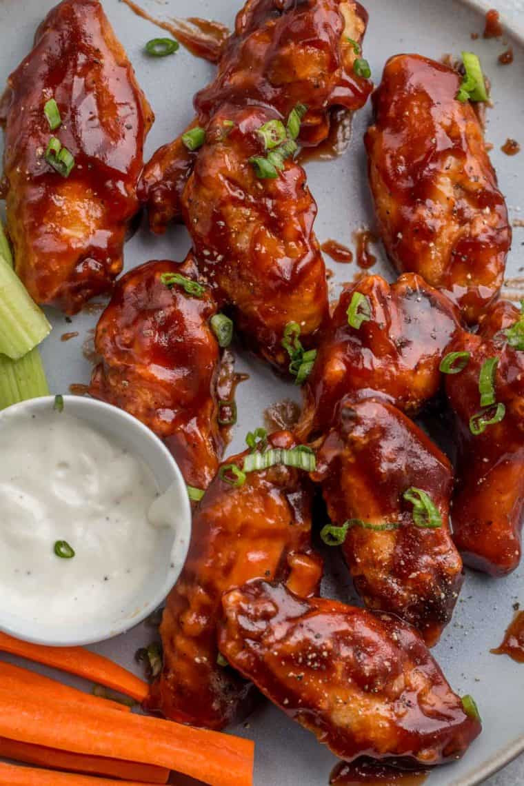 Baked Bbq Chicken Wing Recipes Lovely Baked Bbq Chicken Wings Valentina S Corner