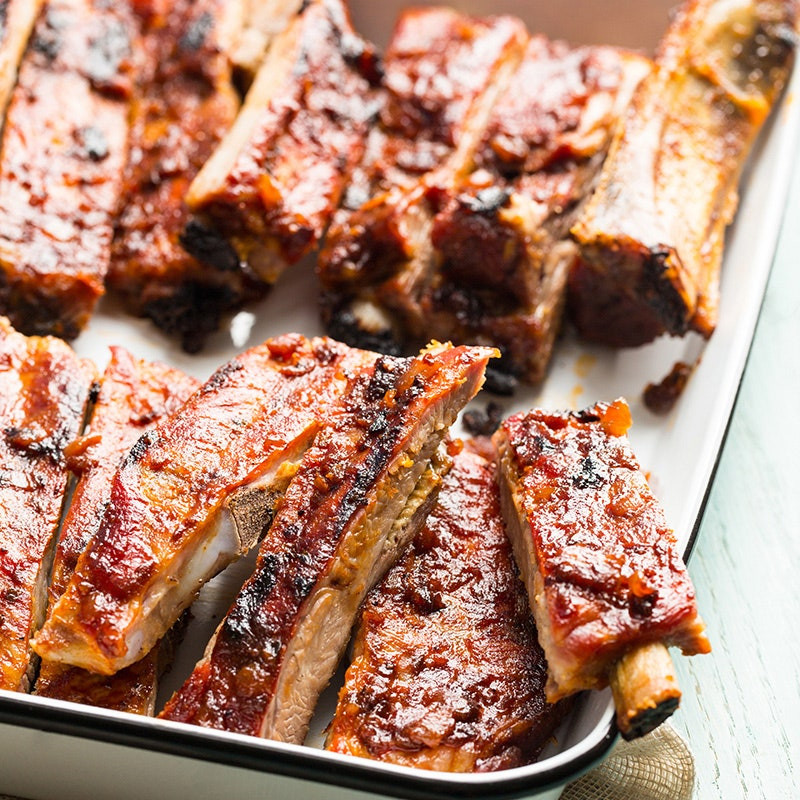 Bbq Sauce for Pork Ribs Luxury Classic Barbecue Pork Ribs with Smoky Bacon Barbecue Sauce