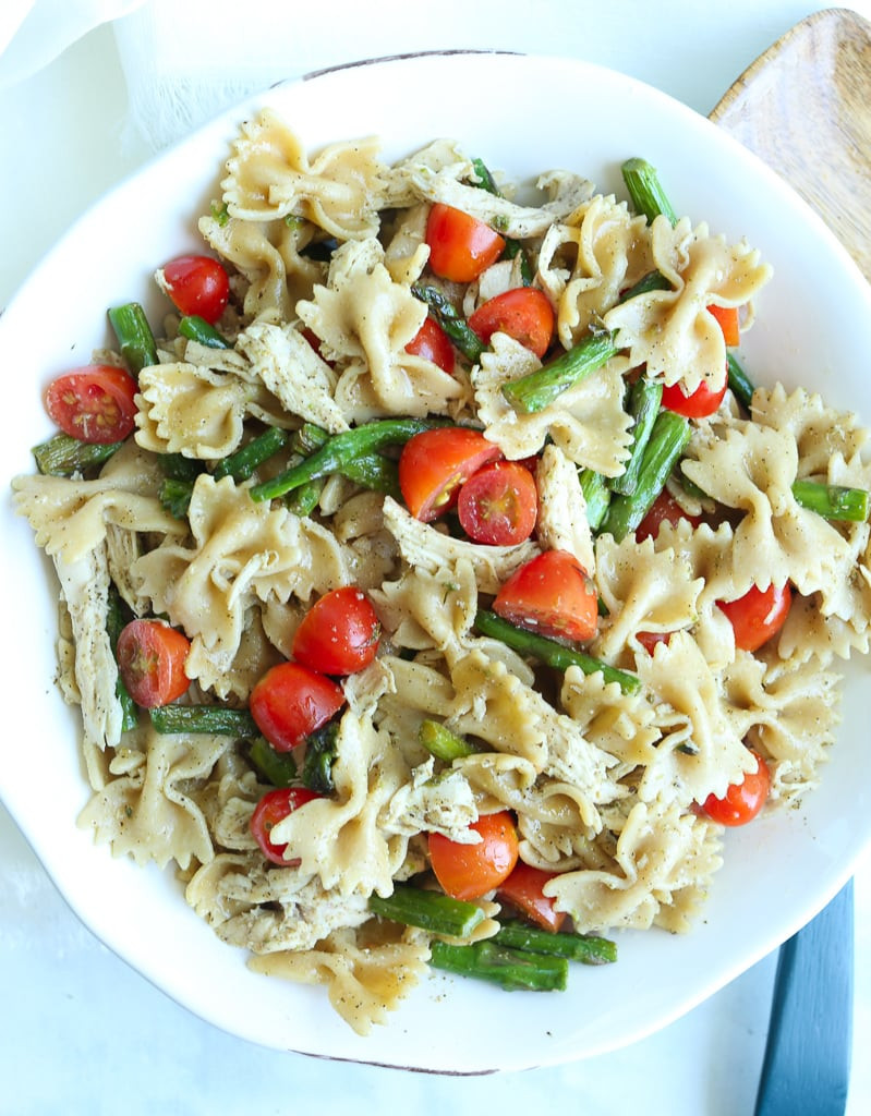 Bowtie Pasta Salad Recipes with Italian Dressing Fresh Bowtie Pasta Salad with Italian Dressing Happy Healthy Mama