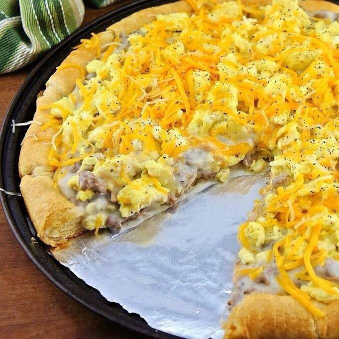 Breakfast Pizza Recipes with Crescent Rolls
 Compilation