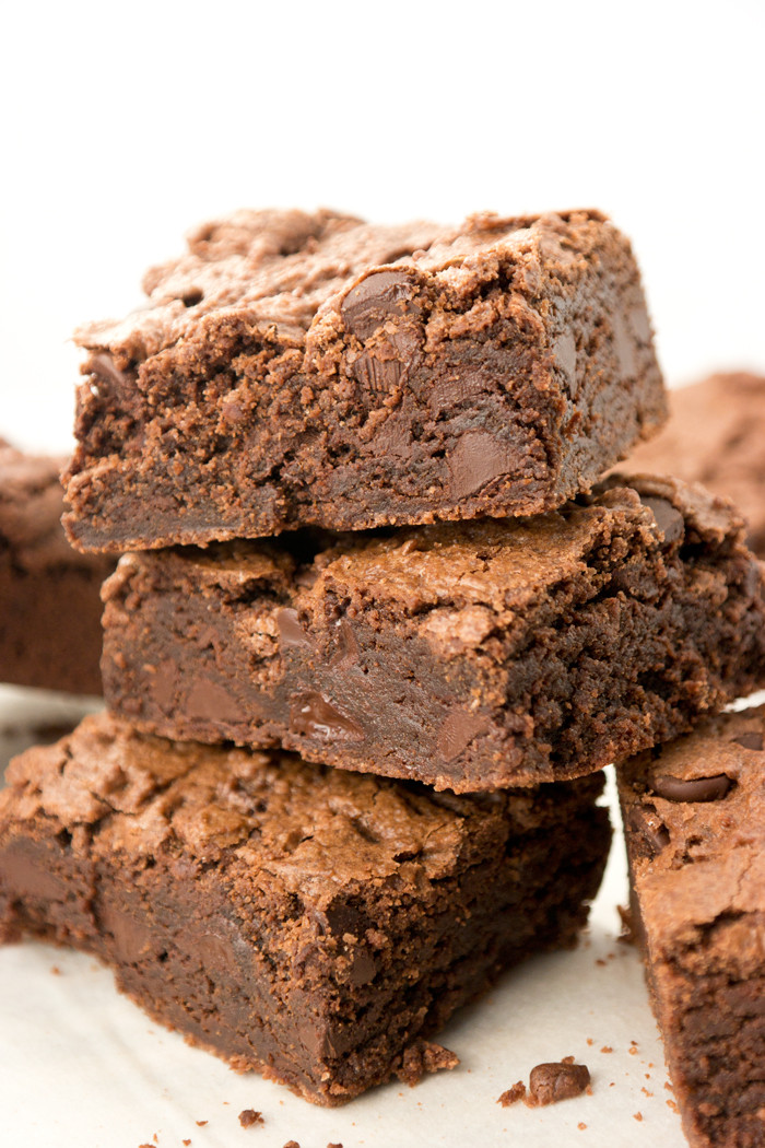 Homemade Brownies with Chocolate Chips : Best Ever and so Easy