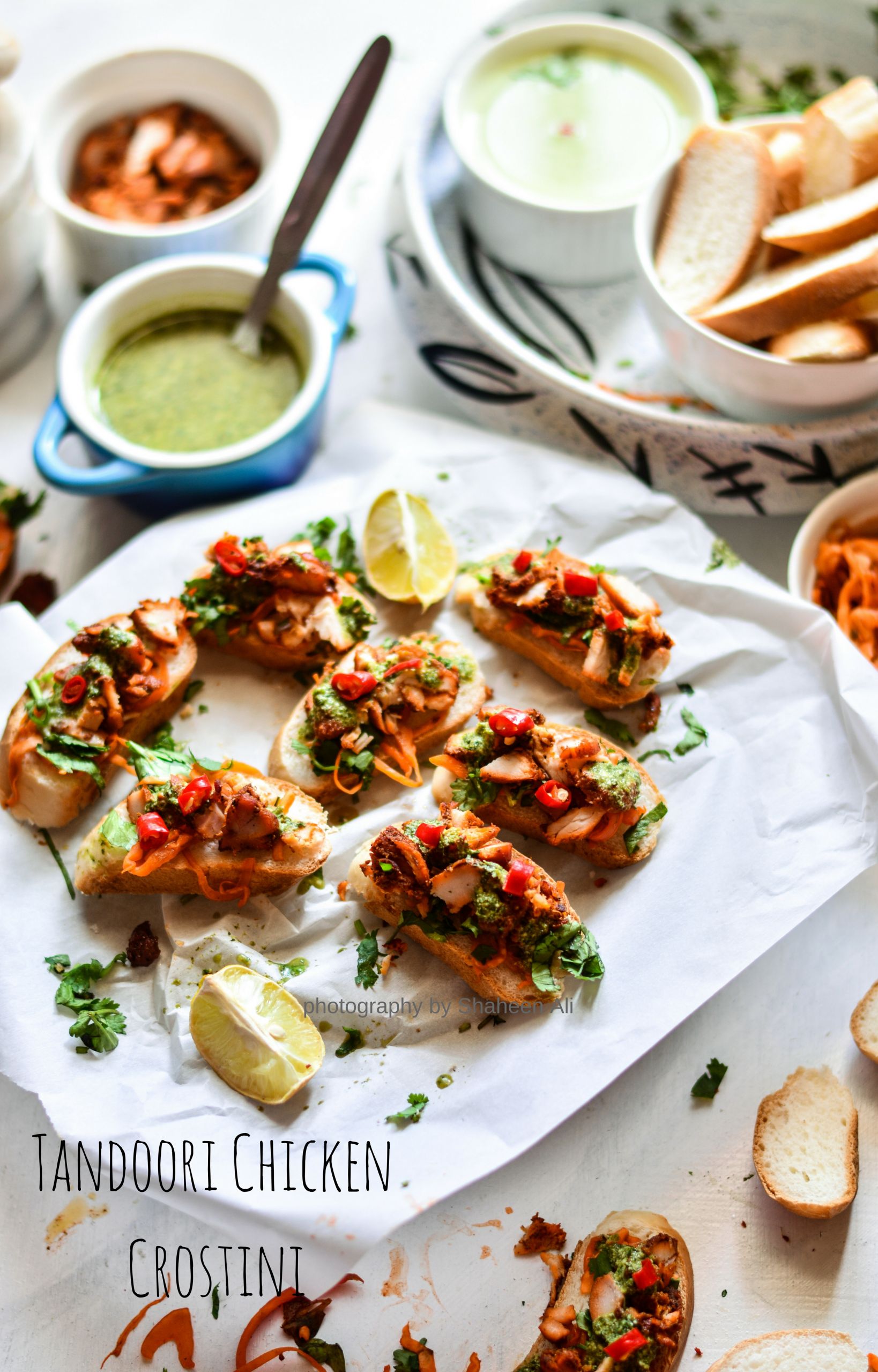 Chicken Appetizers Indian Awesome Tandoori Chicken Crostini Italian Appetizer with Indian