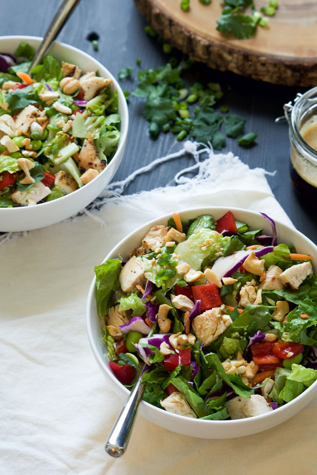 The Best Chicken Cashew Salad