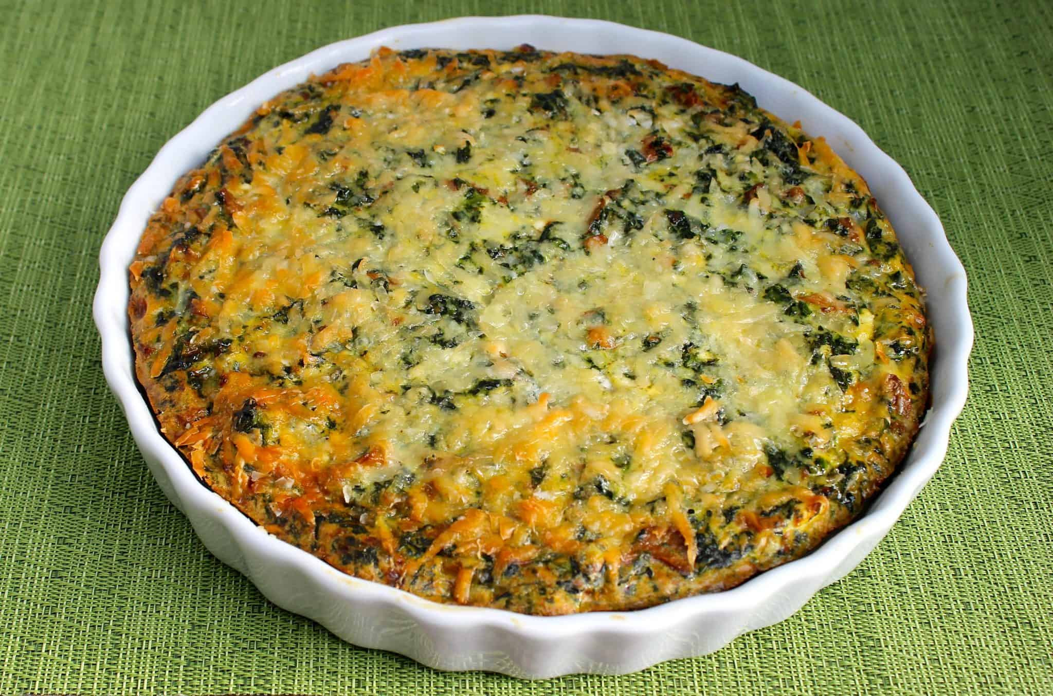 15 Recipes for Great Crustless Spinach Mushroom Quiche