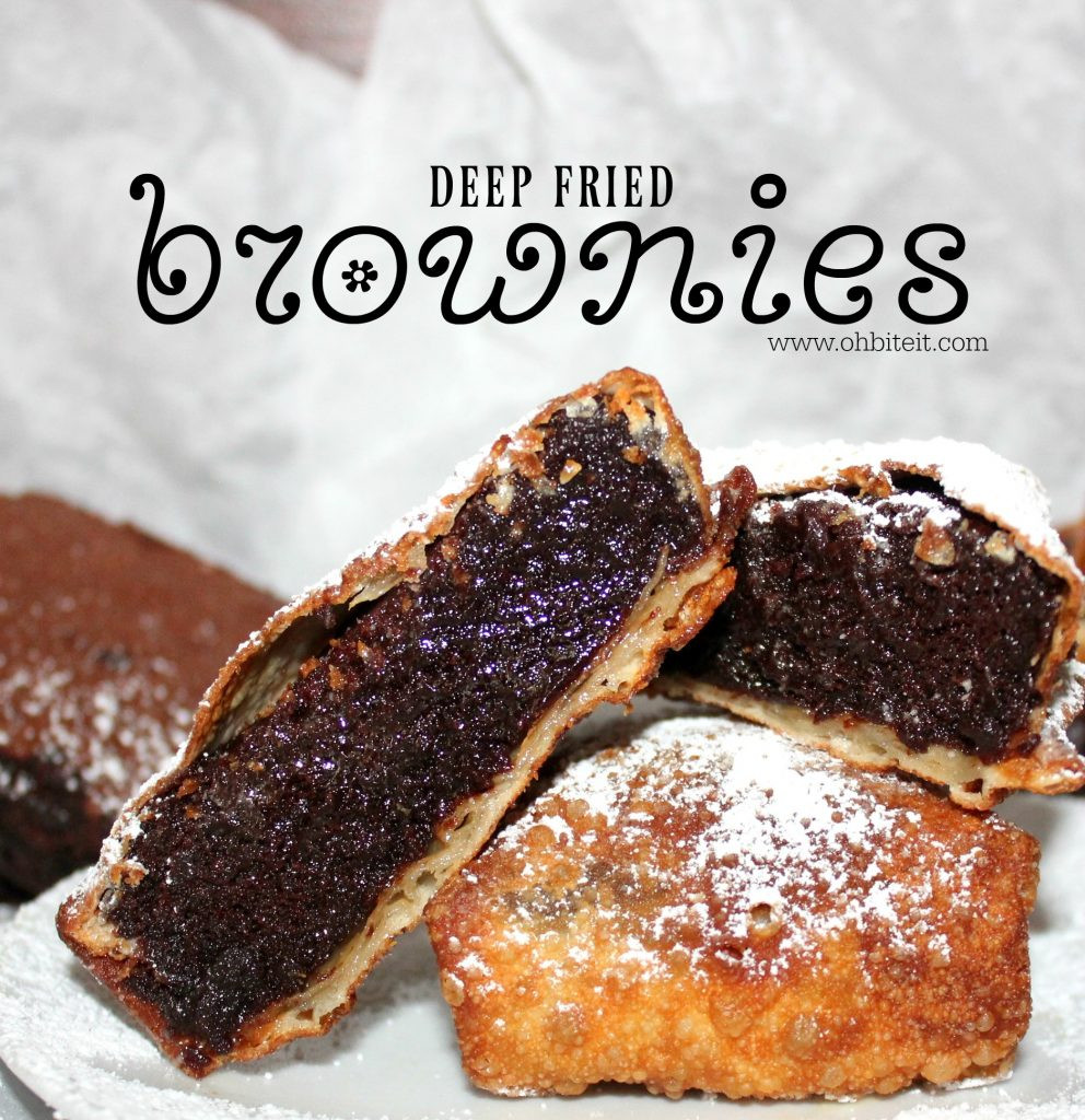 All Time Best Deep Fried Brownies
