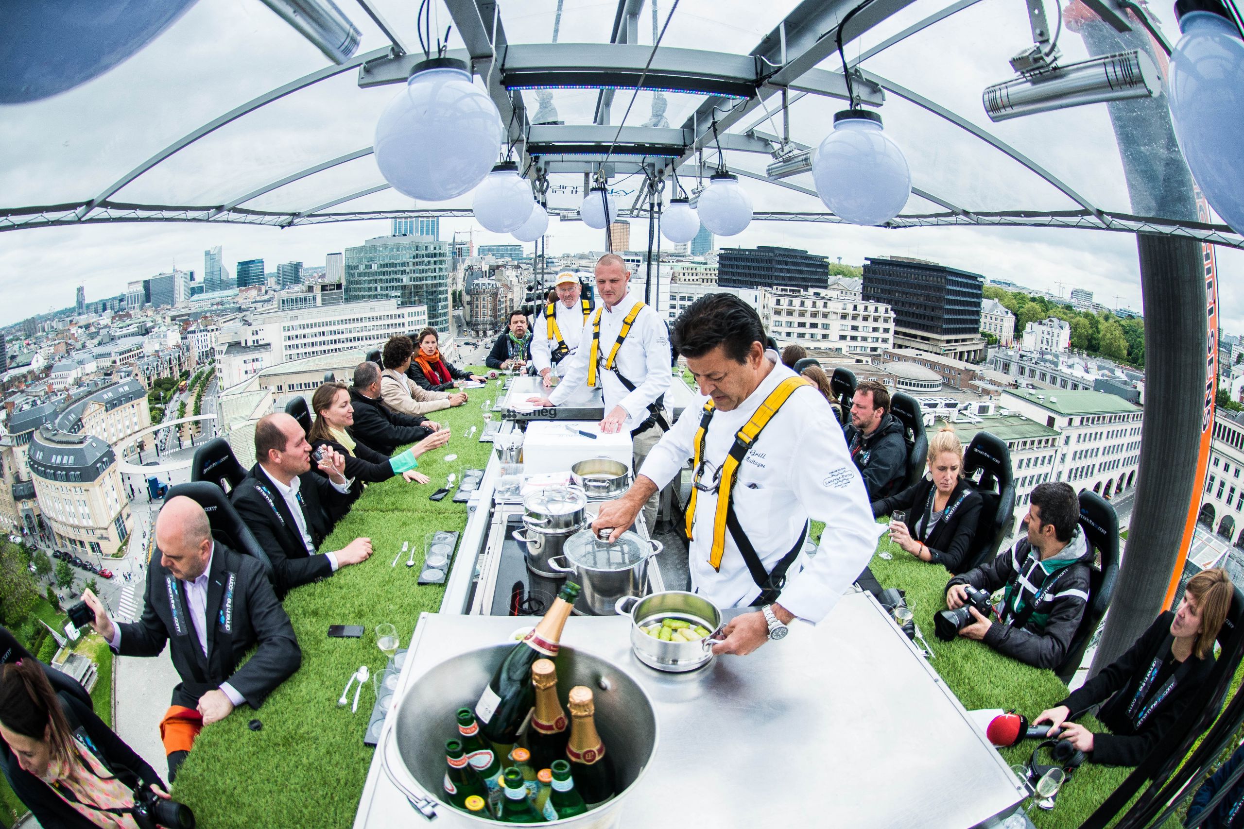 Dinner In the Sky Nyc New the World S Most Unusual Restaurants