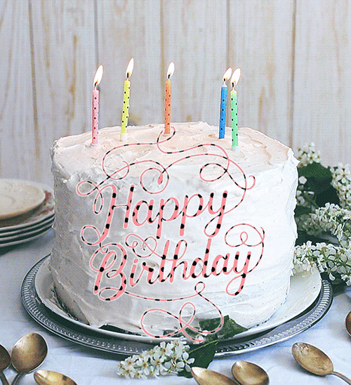 The top 15 Happy Birthday Cake Gif