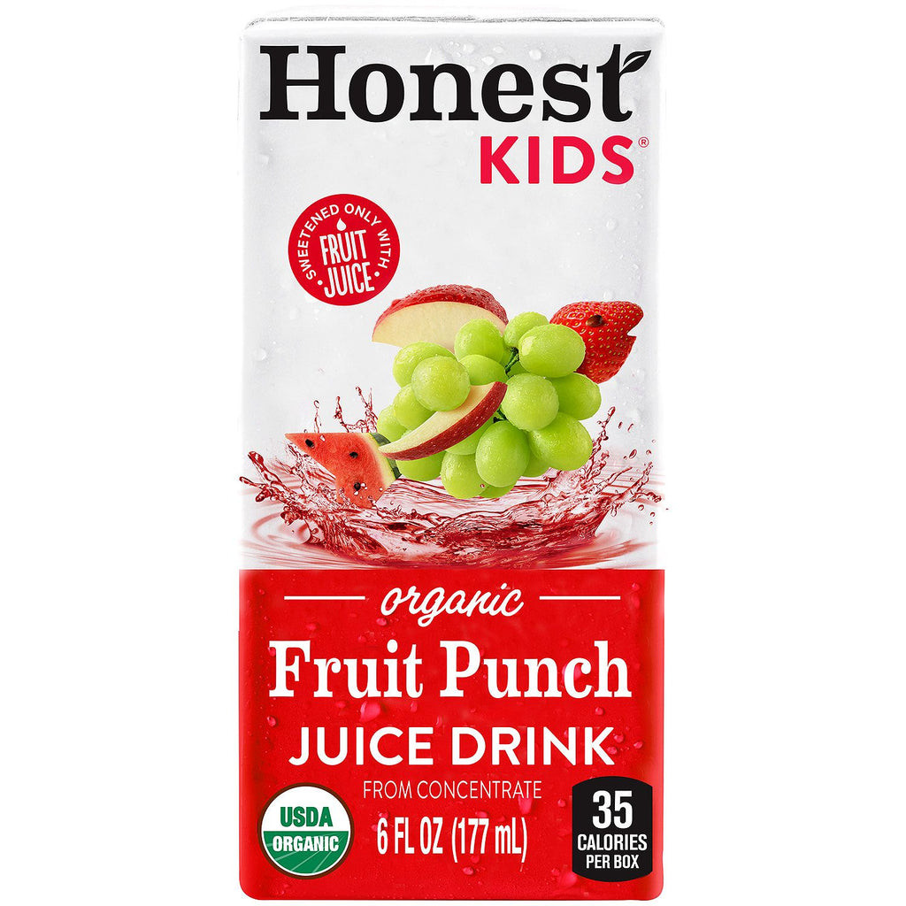Honest Kids Juice Awesome Honest Kids organic Juice Drink Variety Pack 6 Oz Boxes