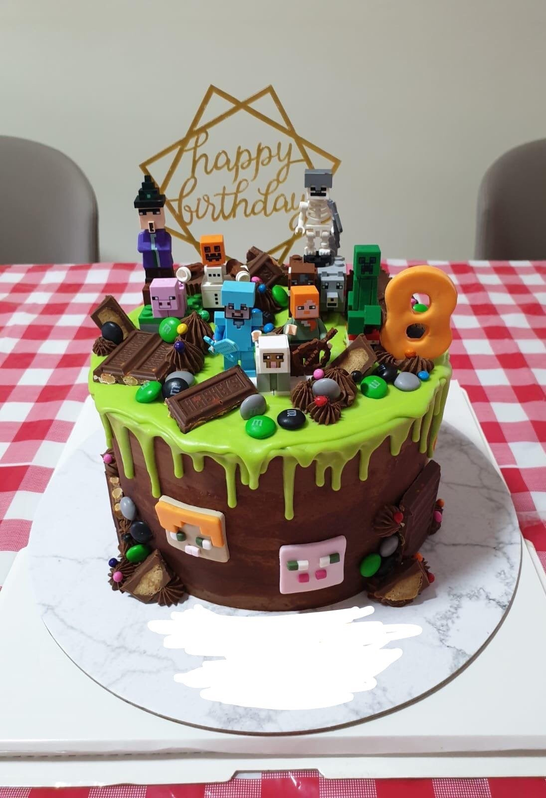 Top 15 Minecraft Birthday Cake