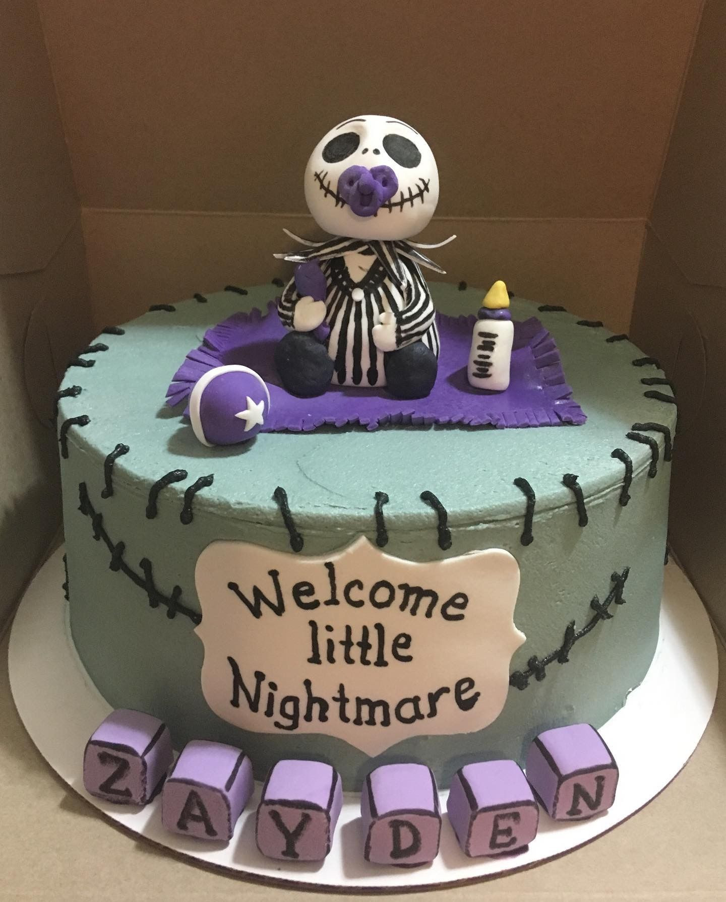 All Time top 15 Nightmare before Christmas Baby Shower Cakes