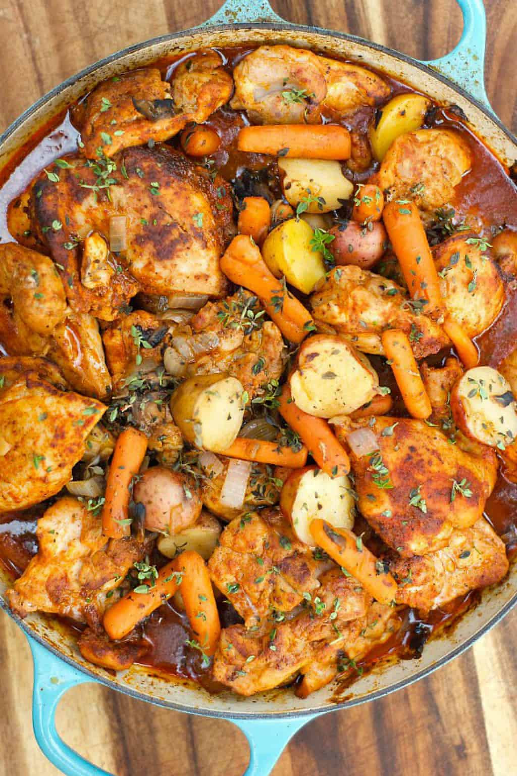 One Pot Chicken Thighs Recipe Luxury E Pot Paprika Chicken Thighs Reluctant Entertainer