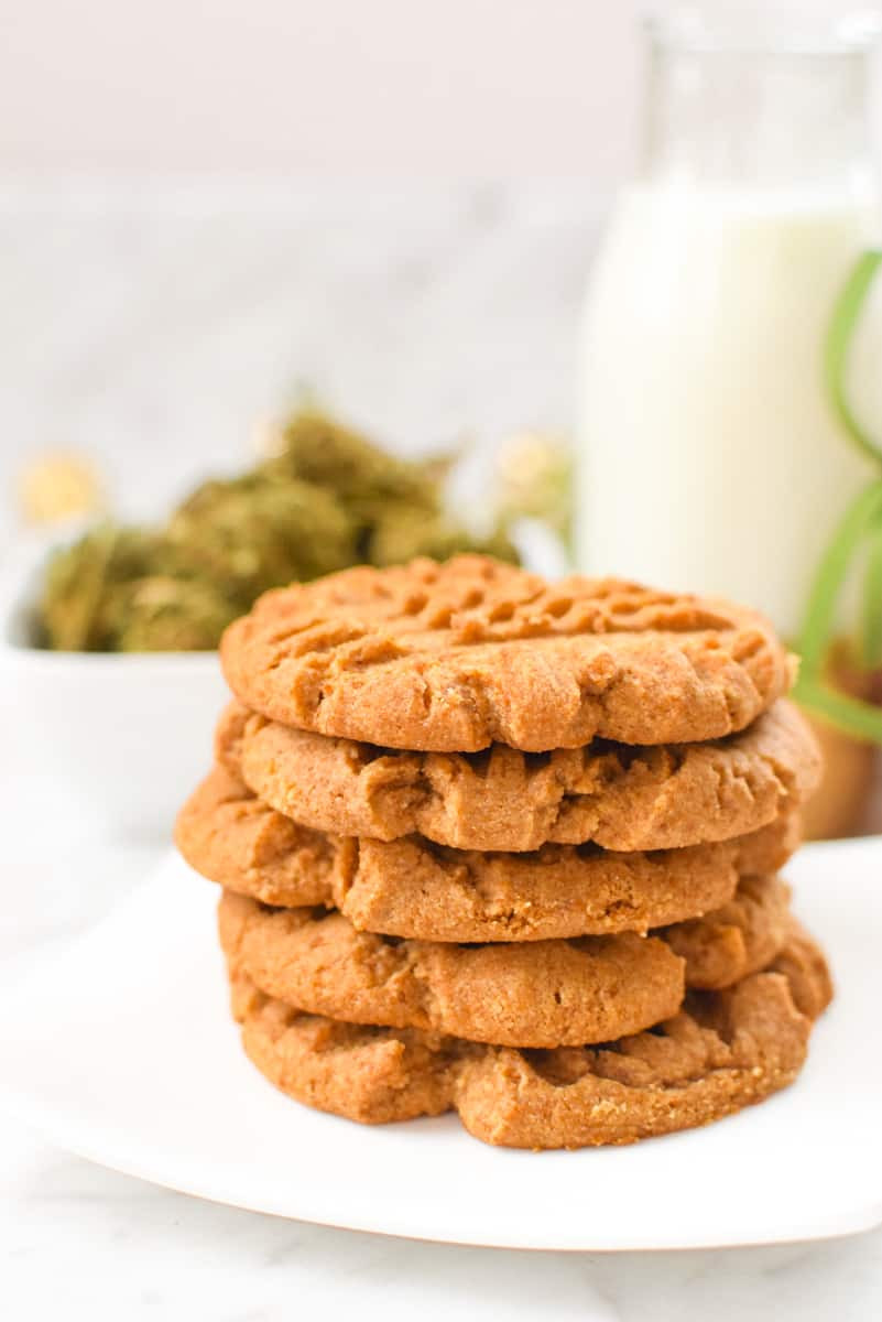 Peanut butter Weed Cookies Beautiful Cannabis Peanut butter Cookies Emily Kyle Nutrition