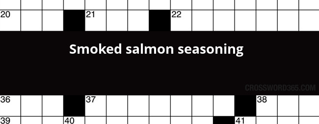 All Time top 15 Smoked Salmon Crossword