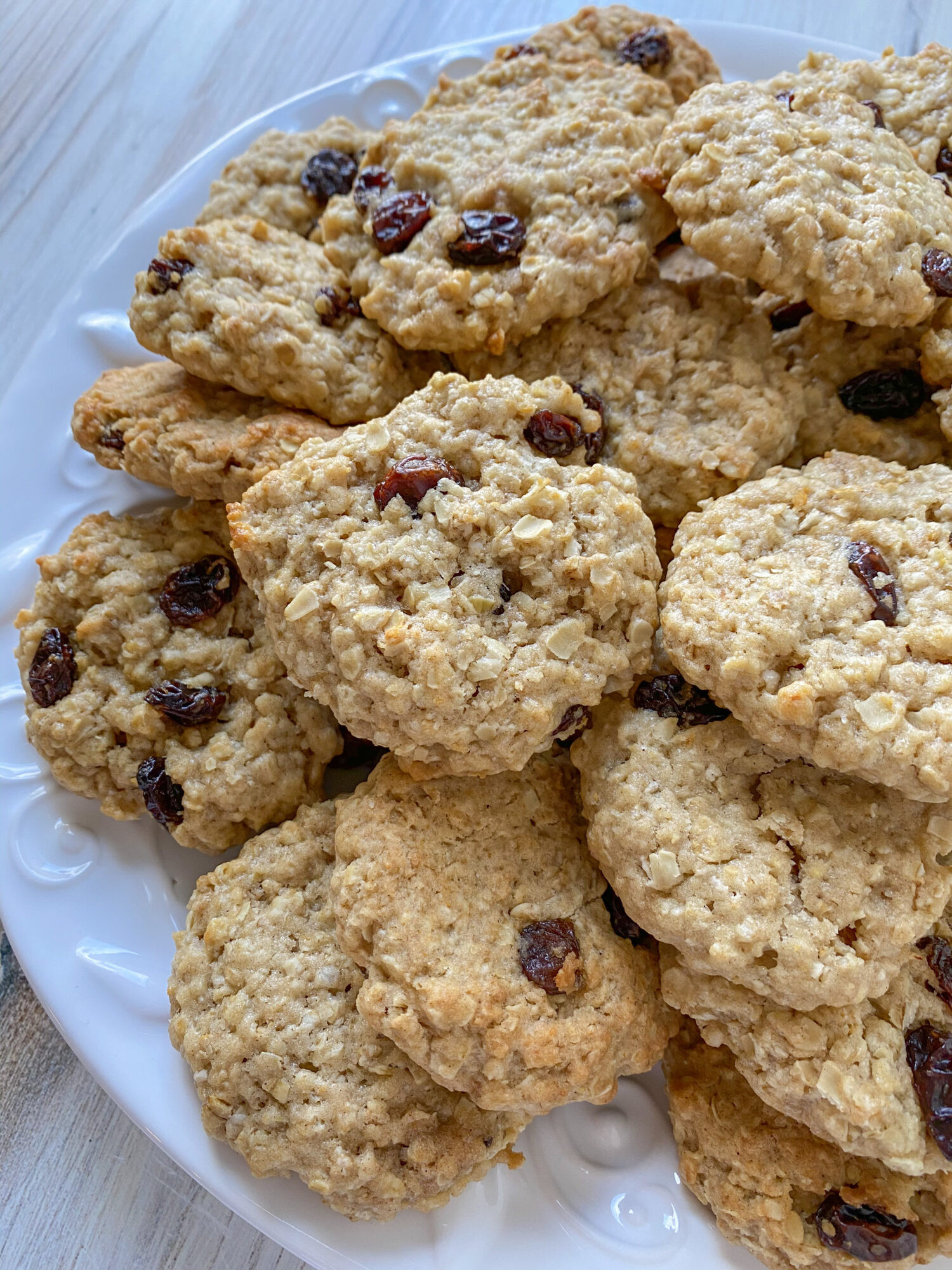 Soft Oatmeal Raisin Cookies New 20 Minute soft Baked Oatmeal Raisin Cookies – Peanut