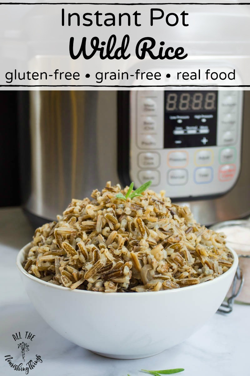 Wild Rice Cooking Times Fresh Instant Pot Wild Rice