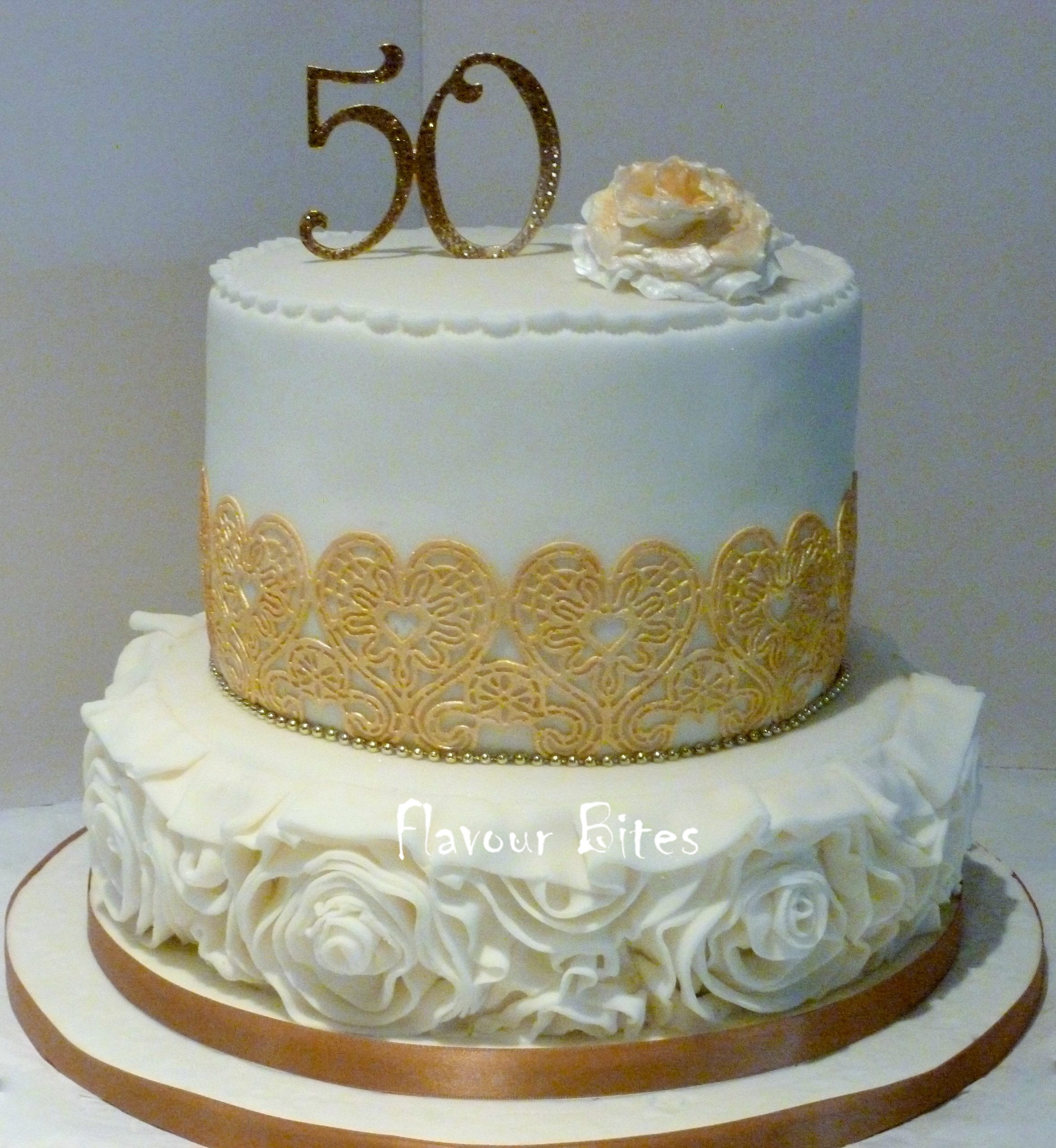 Best Ever 50th Birthday Cake