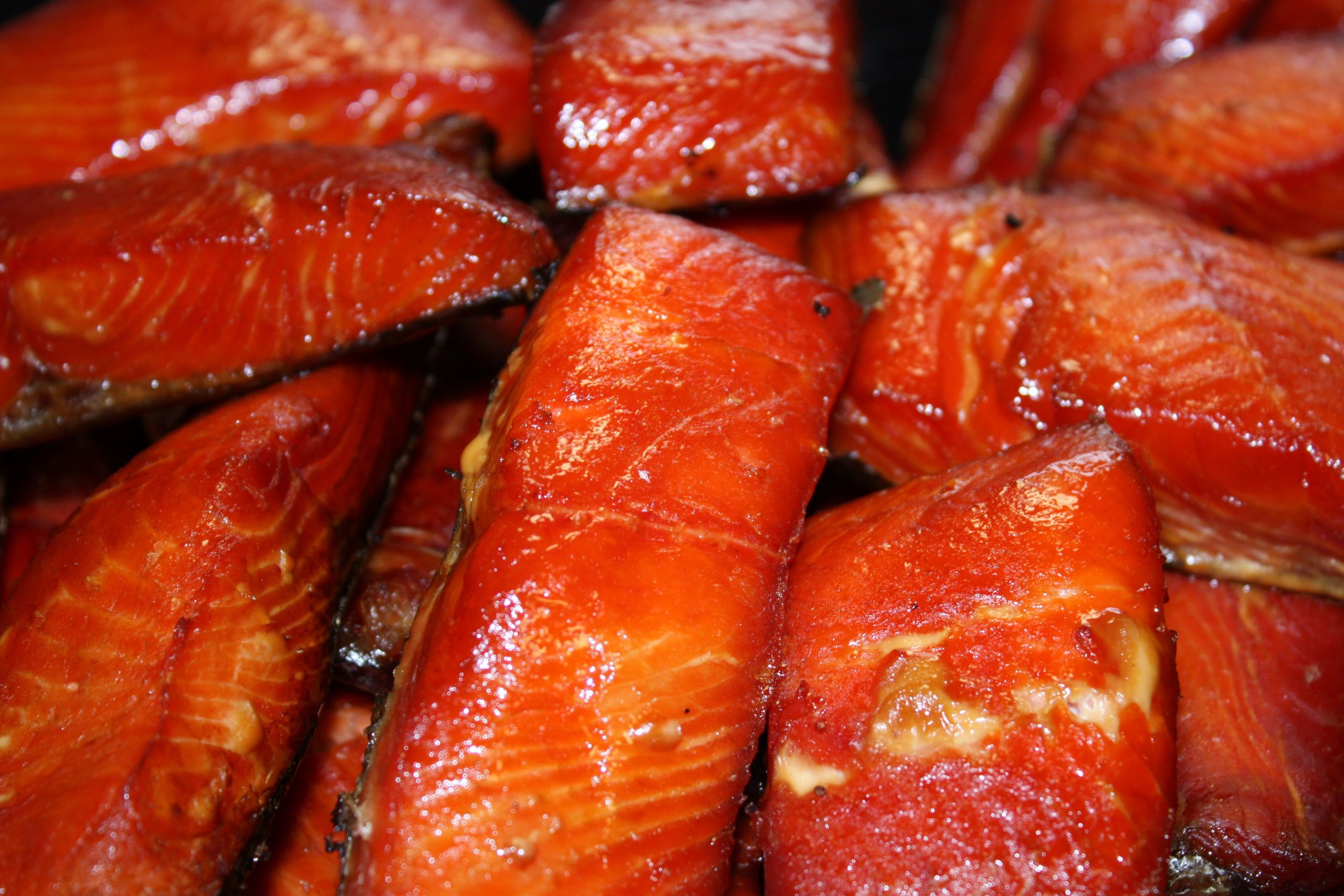 Alaska Smoked Salmon New Smoked King Salmon Bellies Ed S Kasilof Seafoods