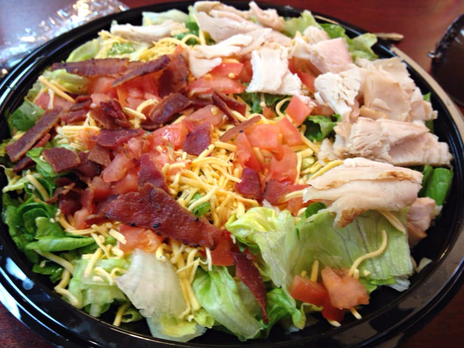 Arby&amp;#039;s Chopped Farmhouse Salad, Roast Turkey Elegant Healthiest Items to order at Fast Food Chains Business