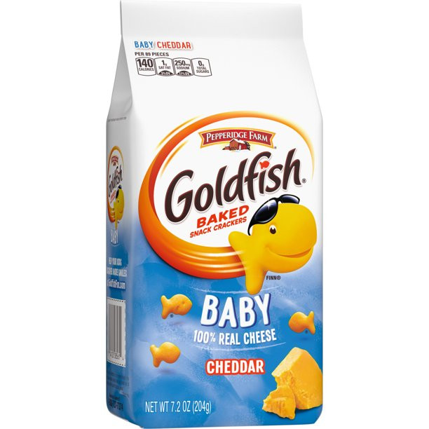 Baby Goldfish Crackers Lovely Pepperidge Farm Goldfish Baby Cheddar Crackers 7 2 Oz