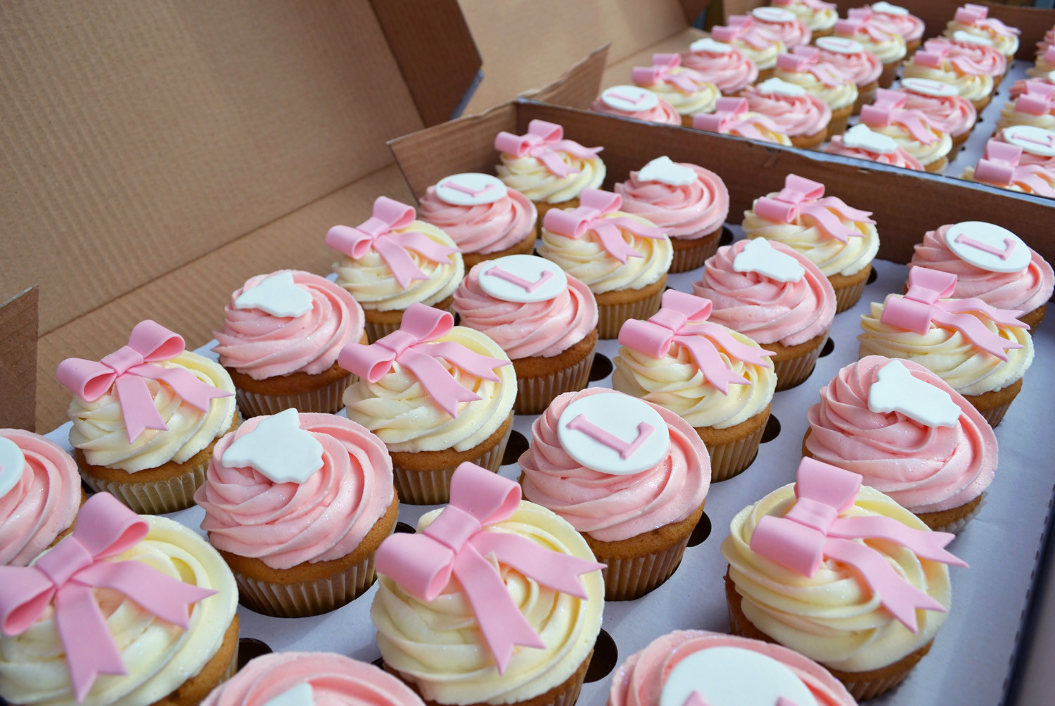 Best Ever Baby Shower Cupcakes for Girl