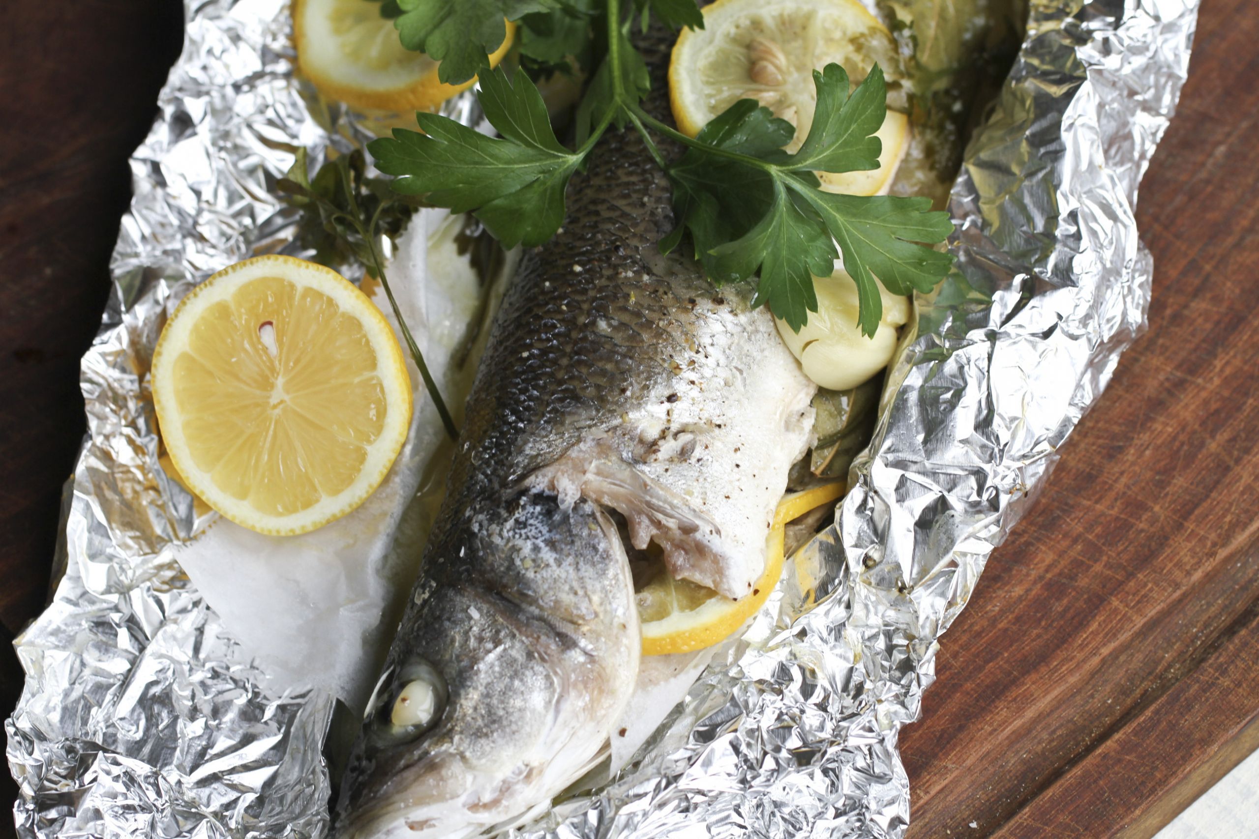 Baked whole Fish Recipes In Foil Luxury whole Fish Baked In A Foil Parcel Ever Open Sauce