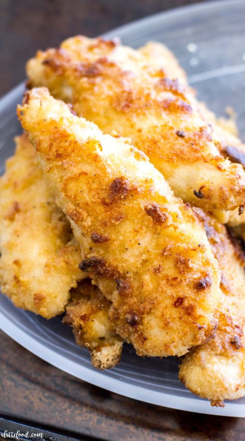 The Most Satisfying Baking Marinated Chicken Tenders