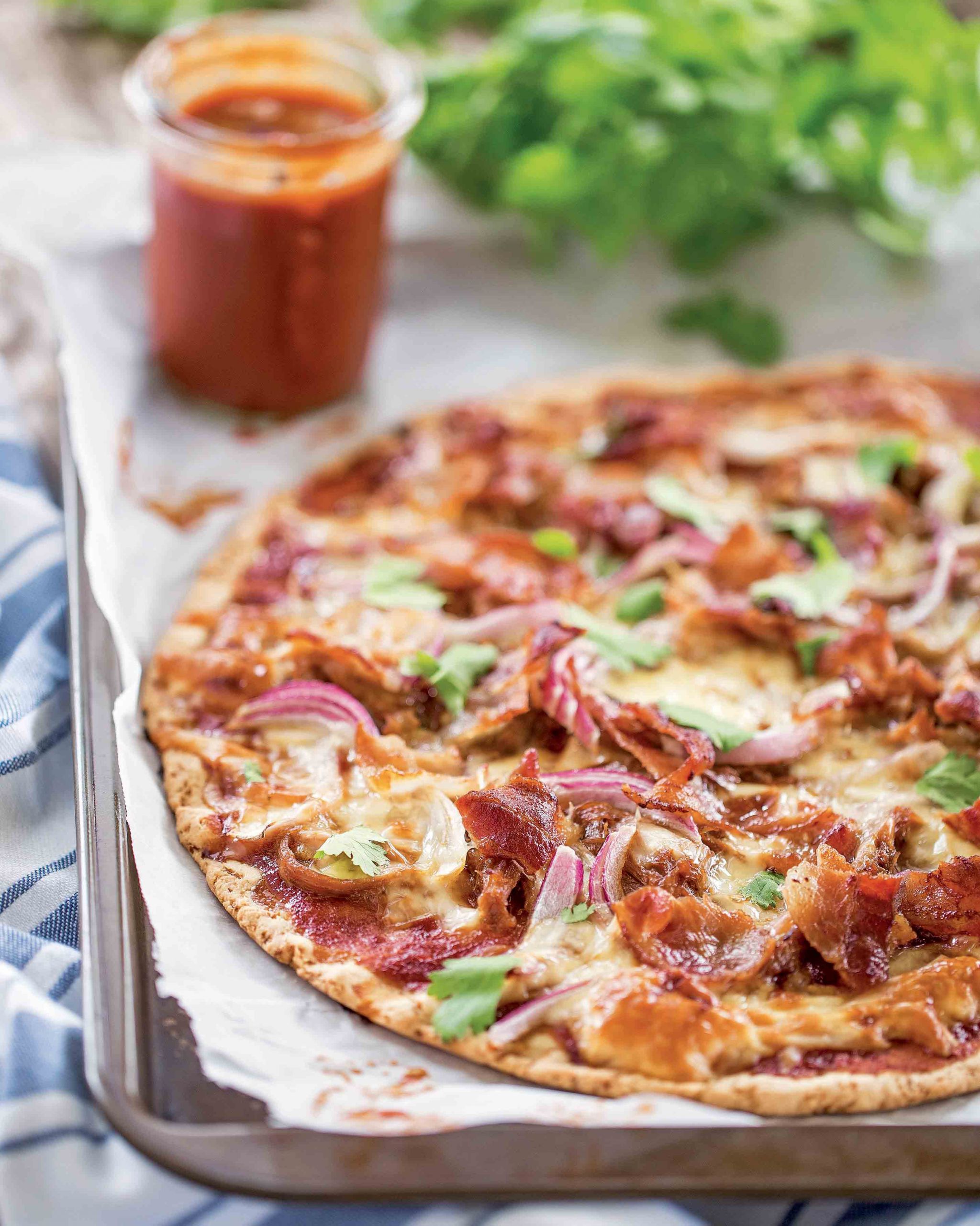 Bbq Sauce Pizza Best Of Thin Crust Bbq Pizza with Crispy Bacon Gluten Free Living