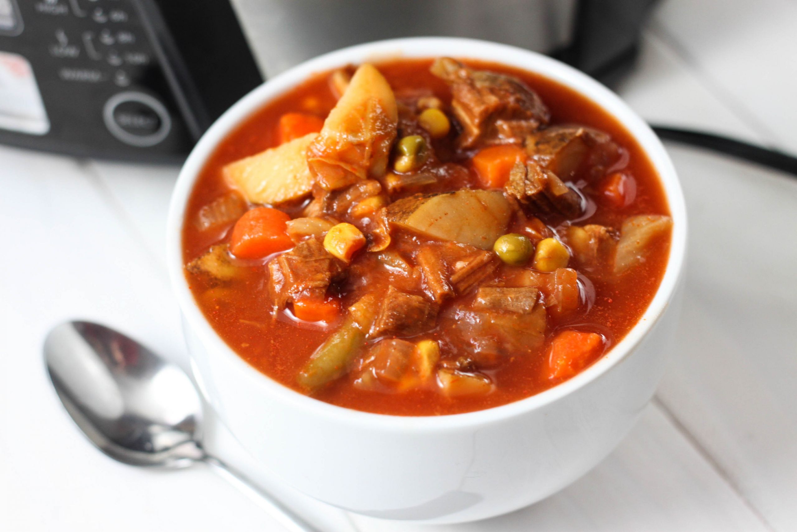 The Most Satisfying Beef and Vegetable soup