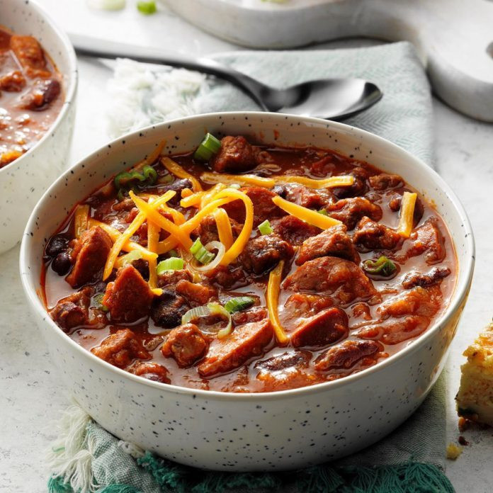 All Time Best Beef Brisket Chili Recipe