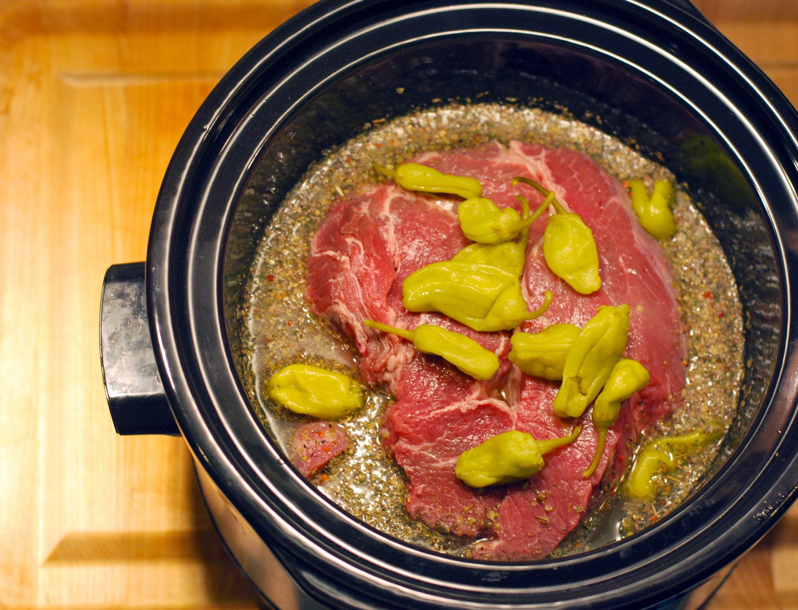 Beef Chuck Crock Pot Inspirational Crock Pot Italian Beef Sandwiches Recipe Culinary Mamas