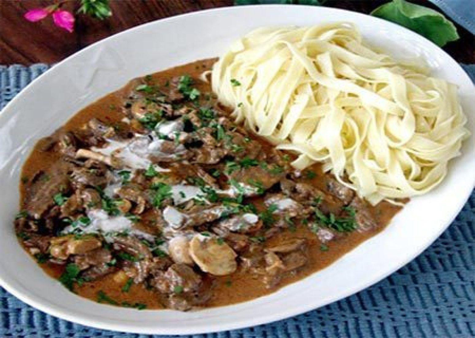 Beef Stroganoff Russian Awesome Beef Stroganoff as In Russia Recipe