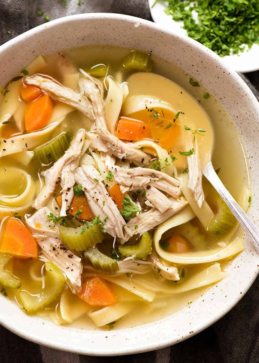 Best Homemade Chicken soup Recipe Scratch Awesome Homemade Chicken Noodle soup From Scratch – the