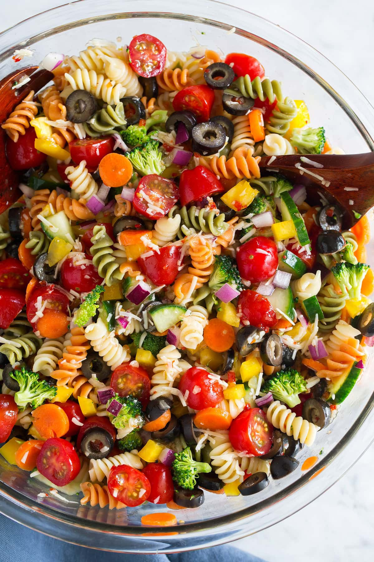The Most Satisfying Best Pasta Salad Recipe with Italian Dressing