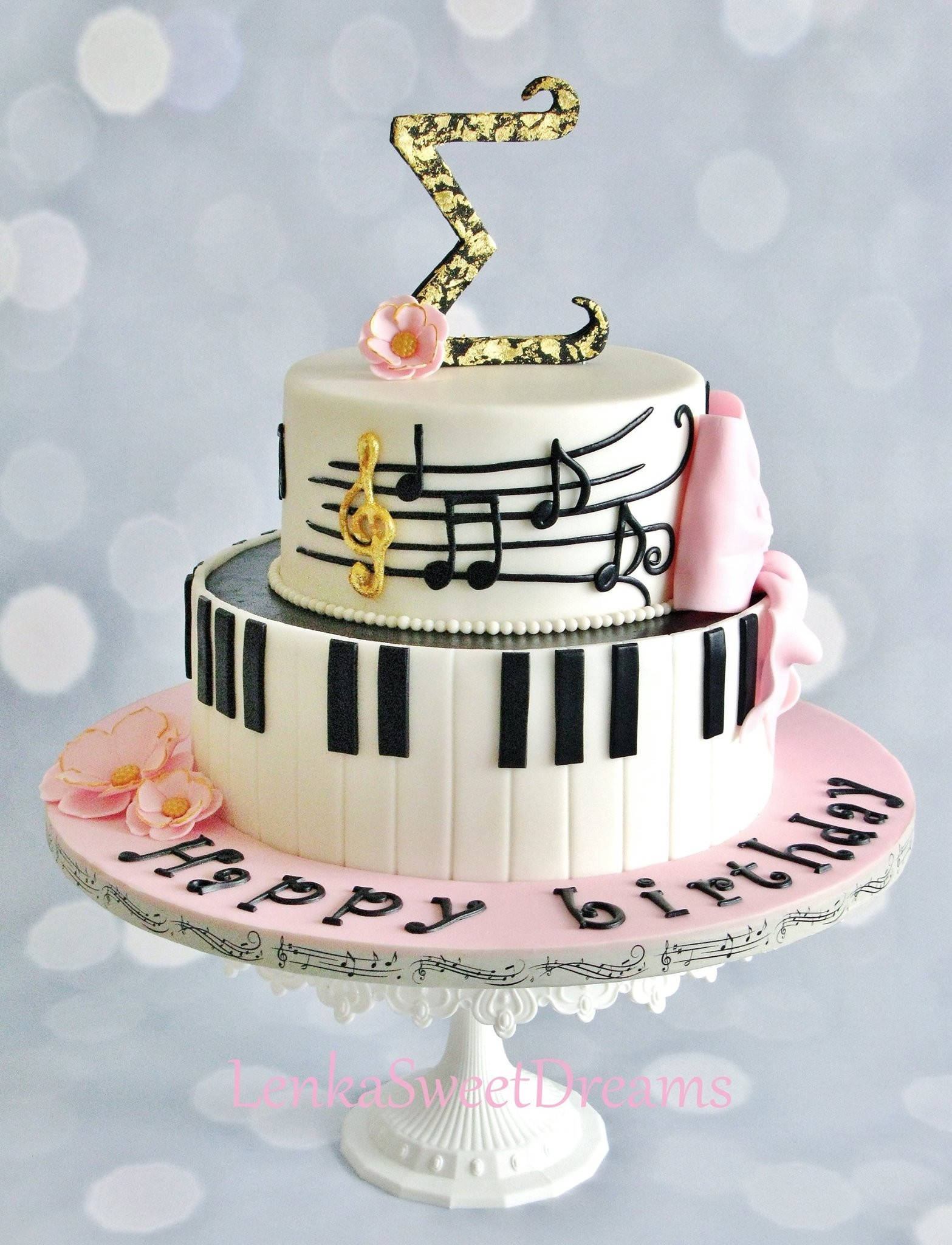 Birthday Cake song Luxury Piano Music Cake Cakecentral