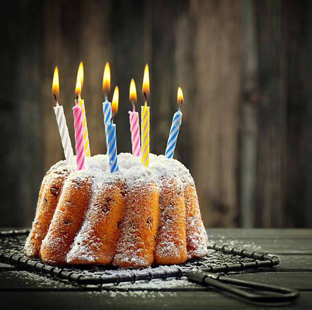 Birthday Cake with Lots Of Candles Awesome Birthday Cake with Lots Candles Stock S