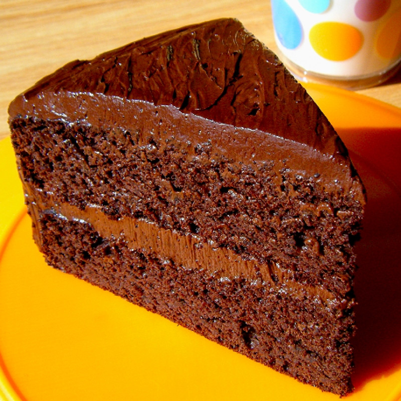 The Most Satisfying Black Bean Chocolate Cake