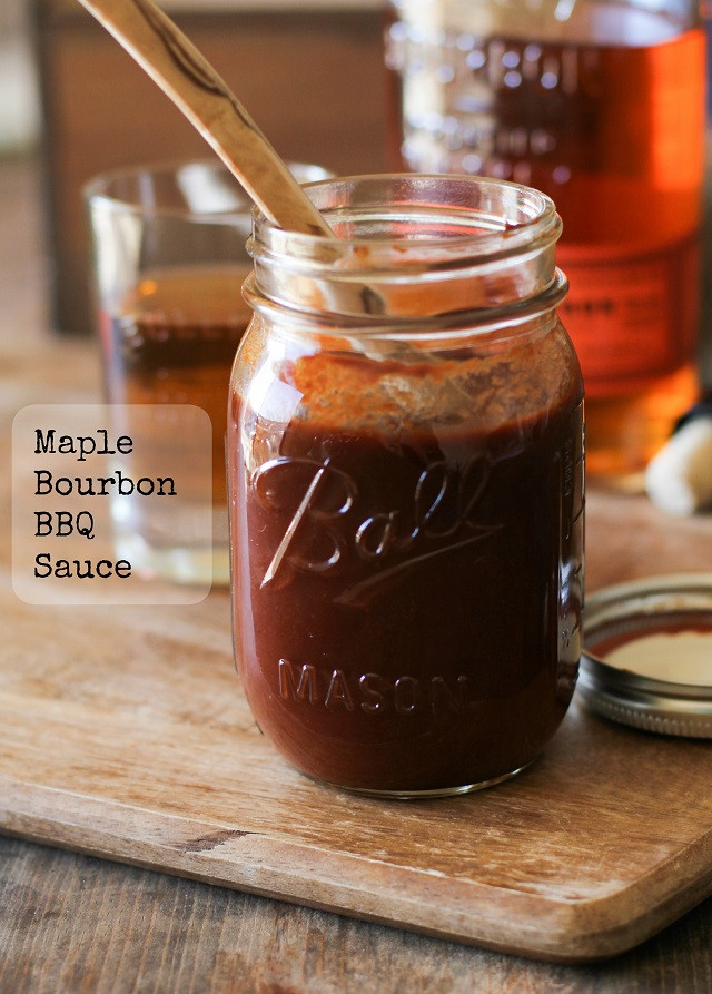 Bourbon Bbq Sauce Beautiful Maple Bourbon Barbecue Sauce the Roasted Root