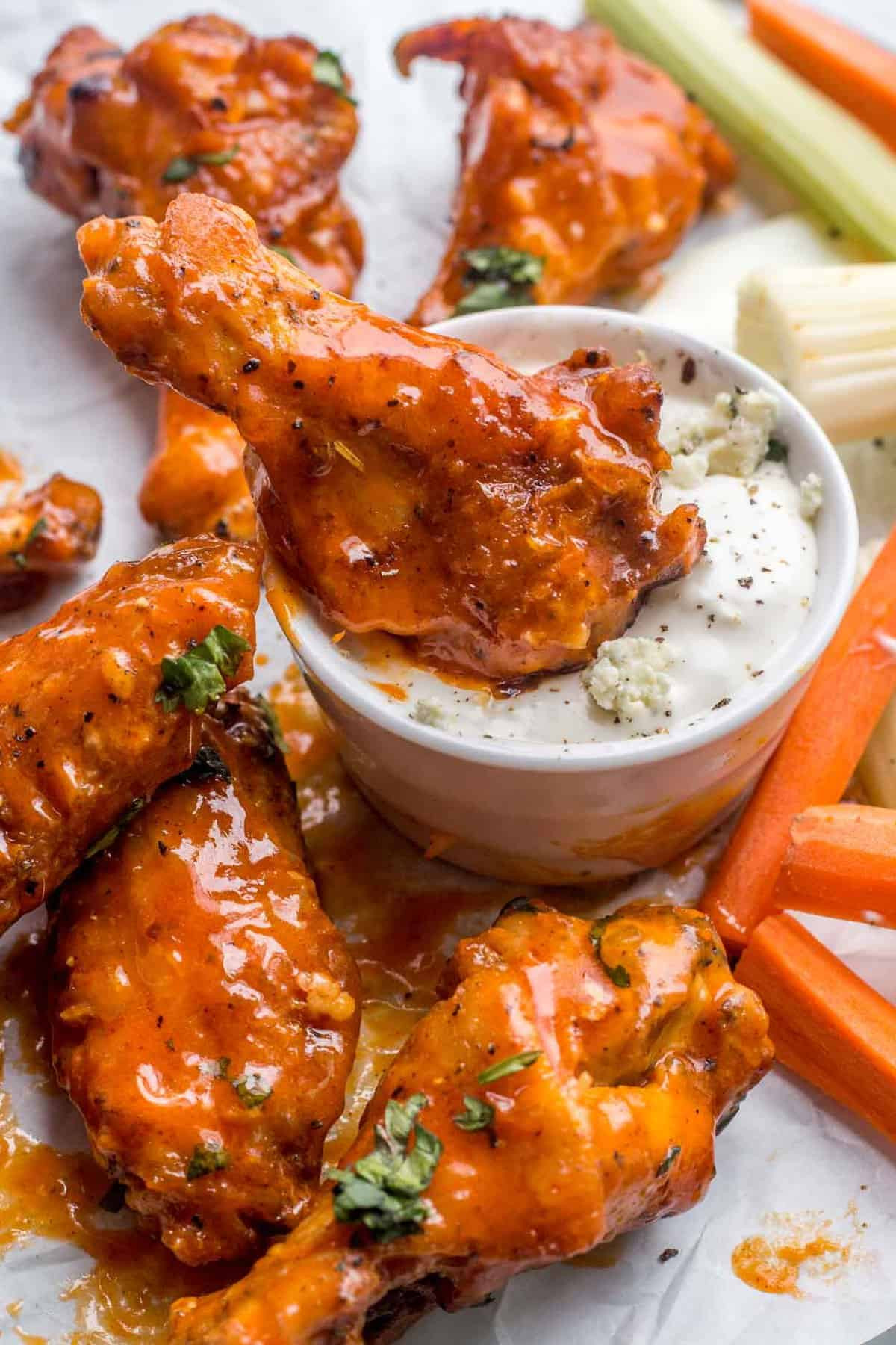 Top 15 Most Shared Buffalo Chicken Wings Baked