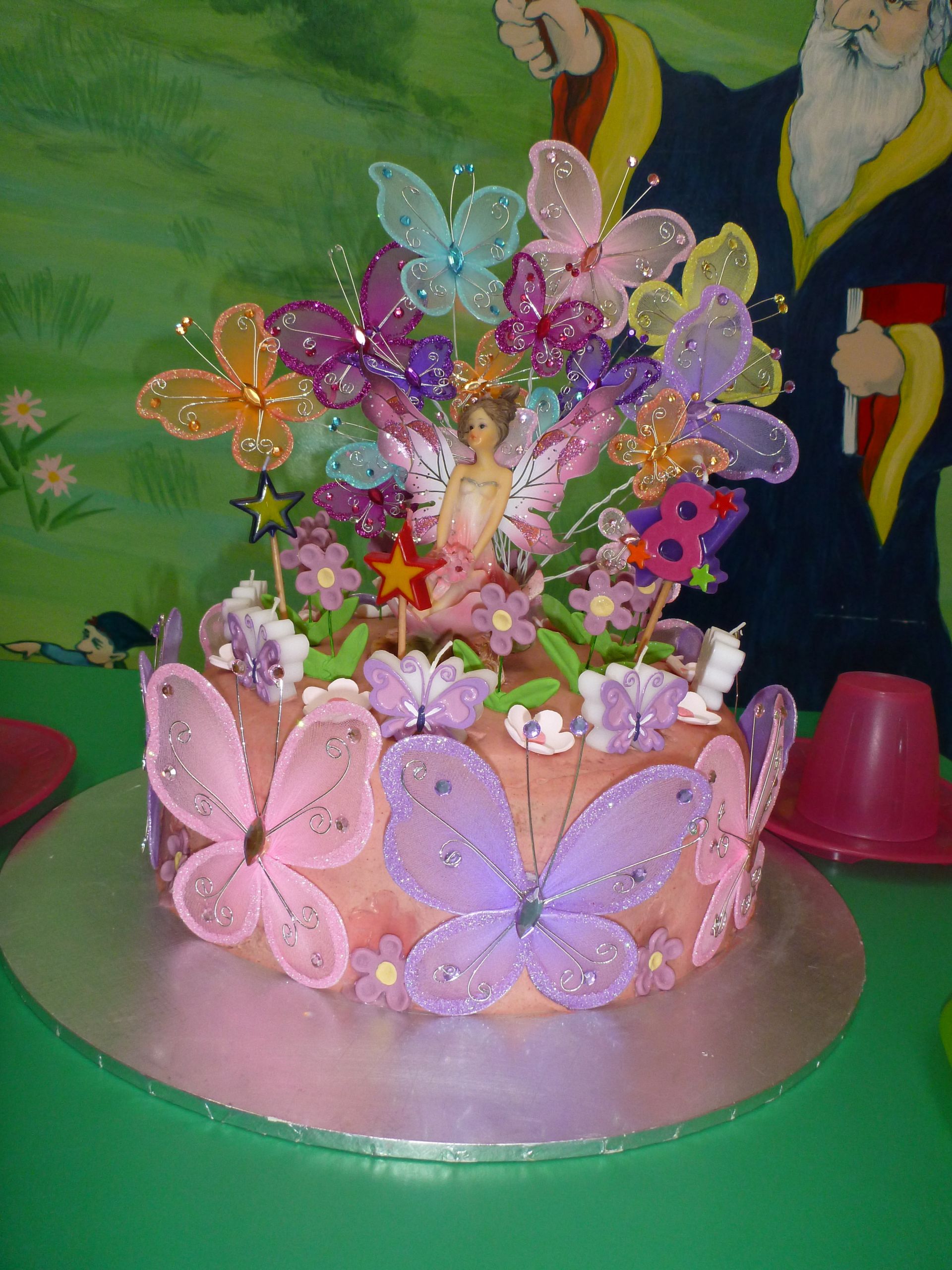 15 Easy butterfly Birthday Cake