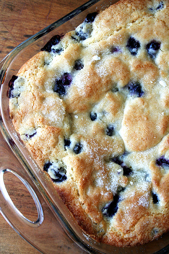 The Best buttermilk Blueberry Breakfast Cake