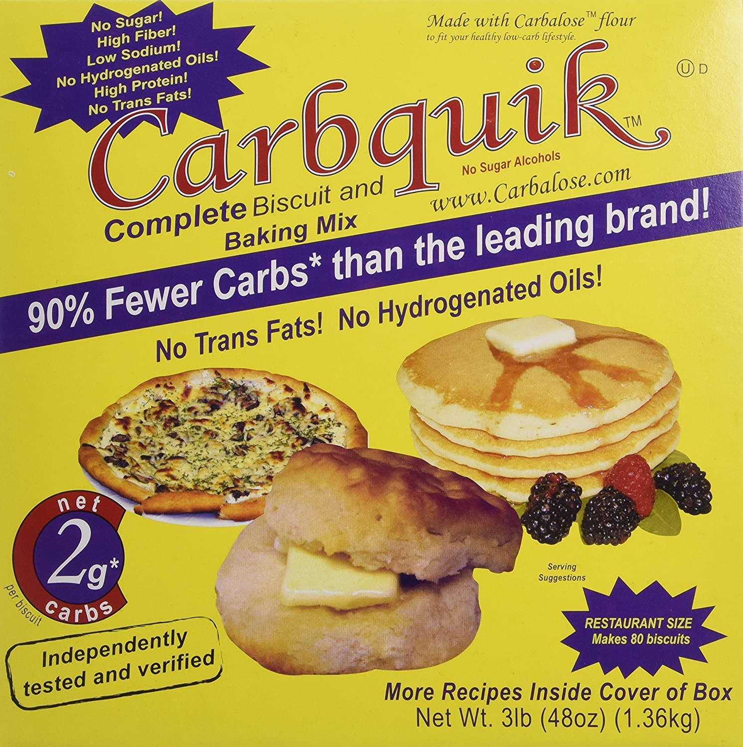 Carbquik Baking Biscuit Mix New Amazon Carbquik Baking Biscuit Mix 48oz Pack Of