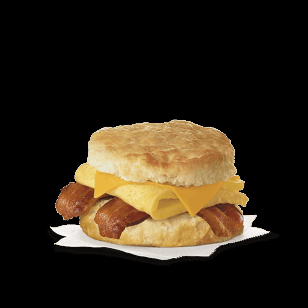Chick Fil A Bacon Egg &amp;amp; Cheese Biscuit Fresh Bacon Egg &amp; Cheese Biscuit Nutrition and Description