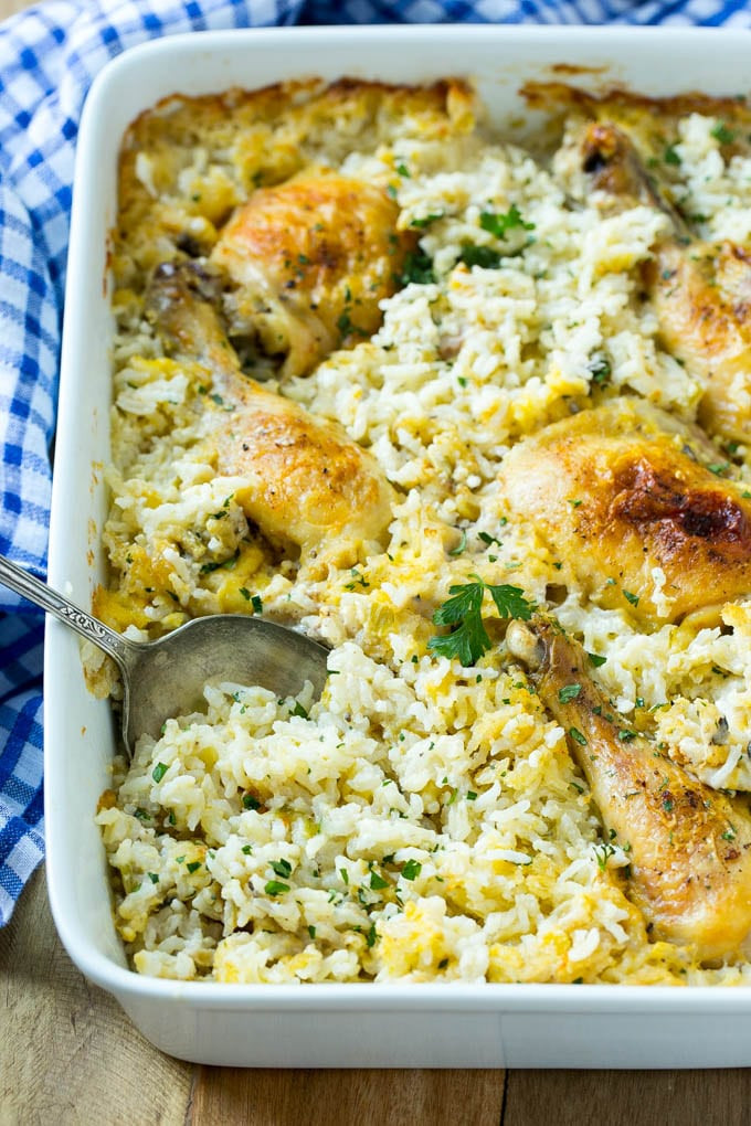 List Of Best Chicken and Rice Casserole with Cream Of Chicken soup
 Ever