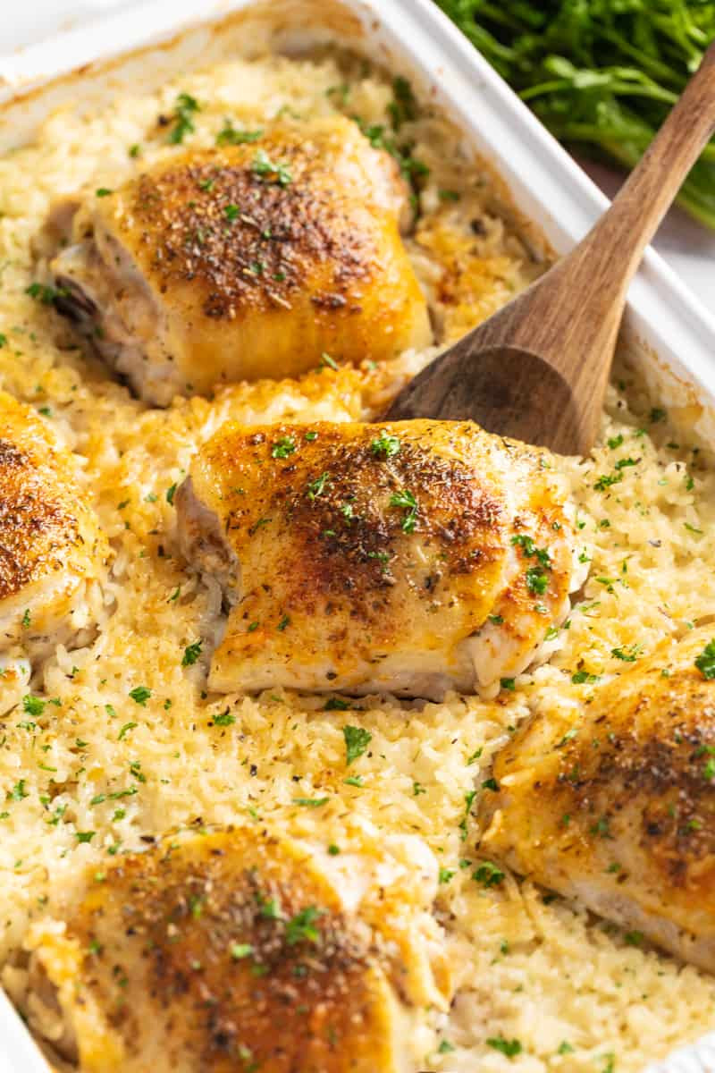 Chicken Rice Casserole Recipes Awesome Baked Chicken and Rice Casserole thestayathomechef