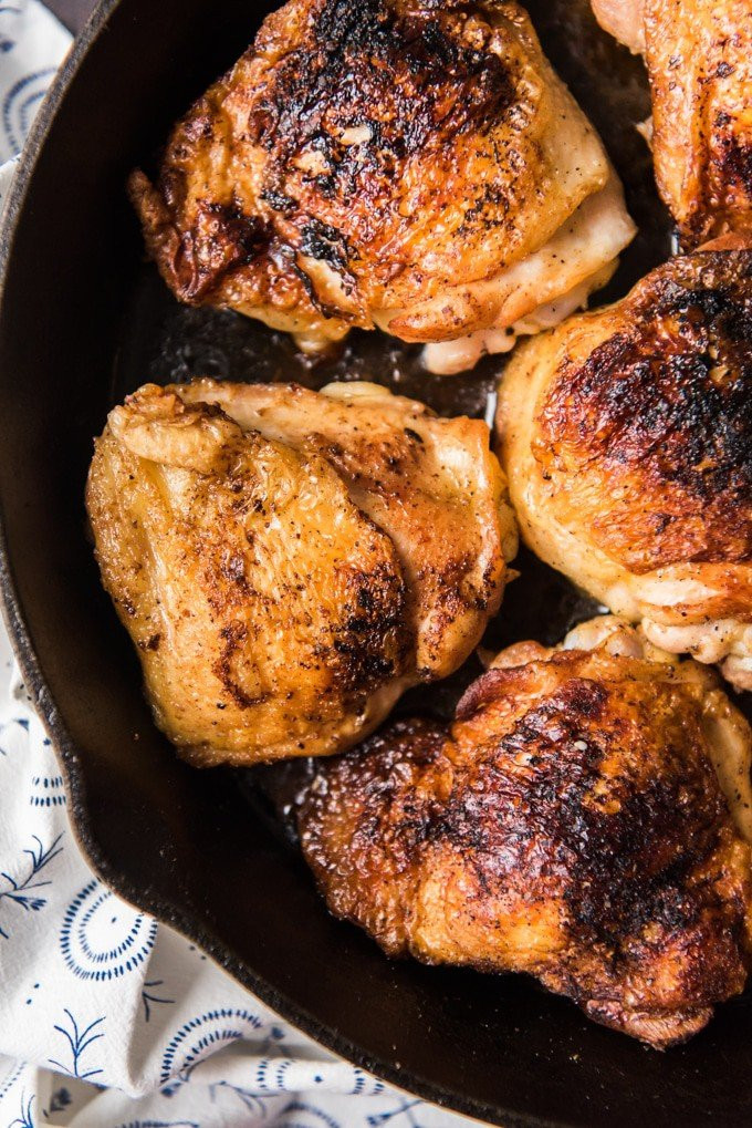 Our Most Shared Chicken Thighs Cast Iron Skillet
 Ever