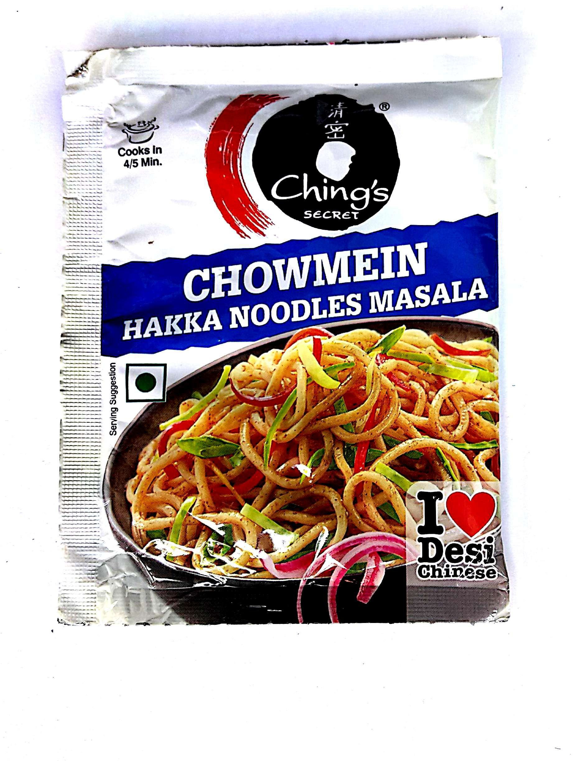 Chings Hakka Noodles New Chings Hakka Noodles Chowmein Miracle Masala 20gm