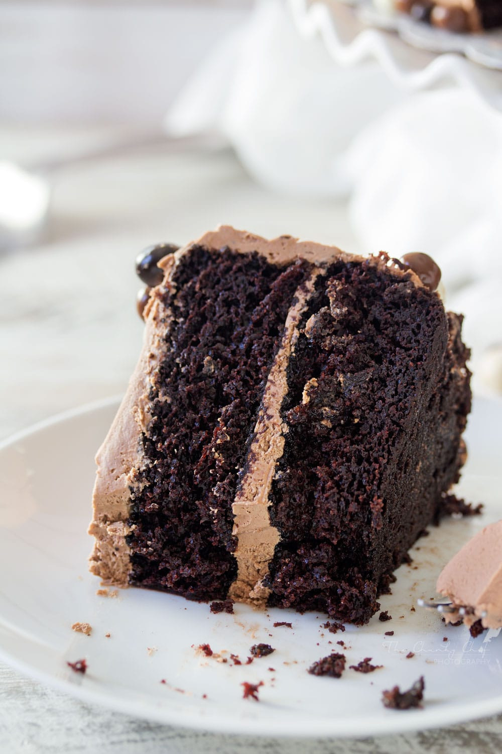 Chocolate buttermilk Cake New buttermilk Chocolate Layer Cake the Chunky Chef