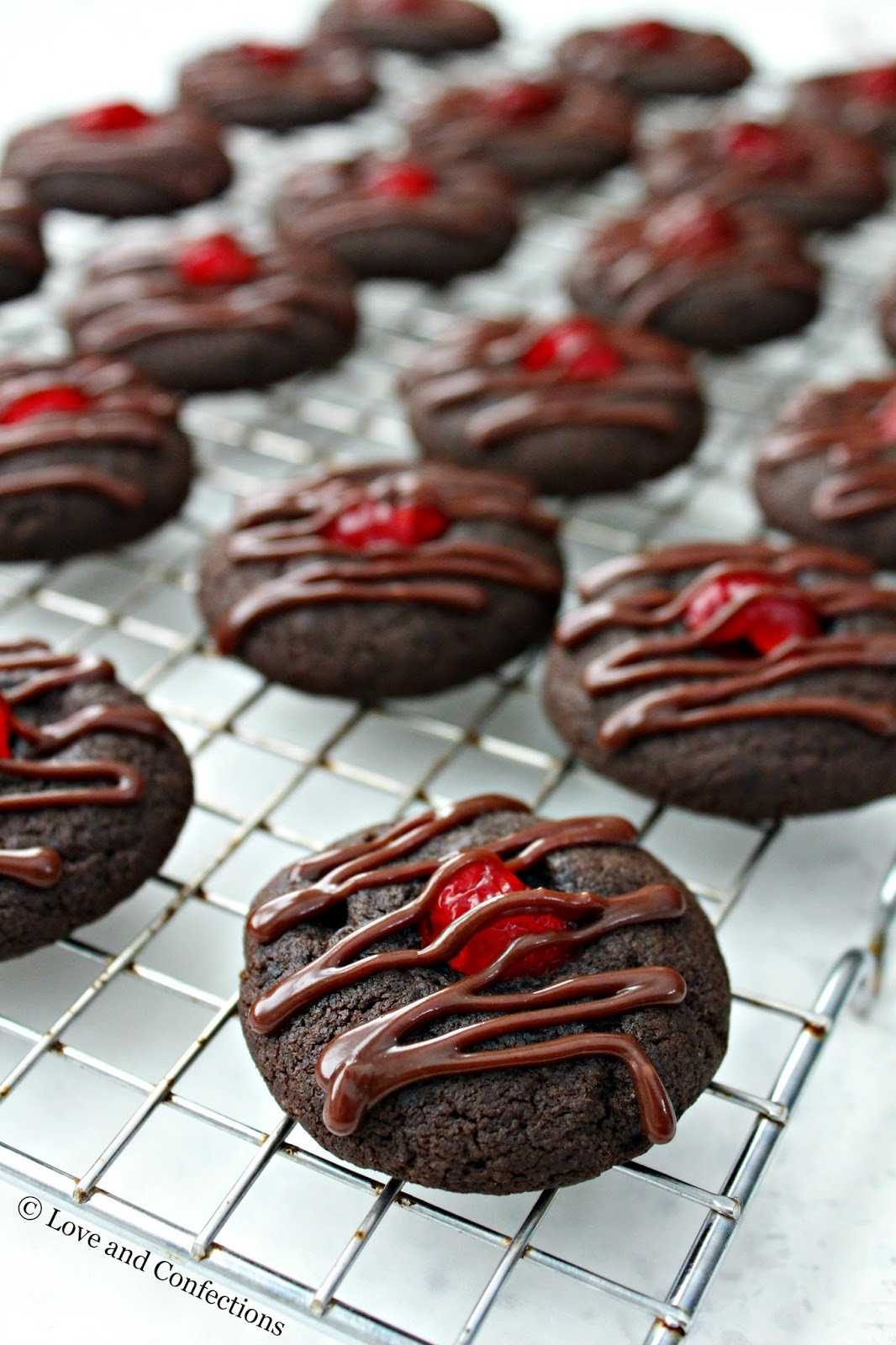 Chocolate Covered Cookies Fresh Love and Confections Chocolate Covered Cherry Cookies