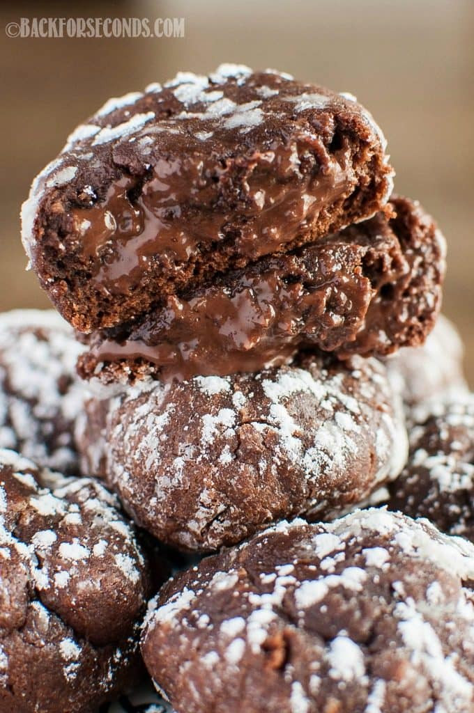 15 Great Chocolate Crinkle Cookies with butter